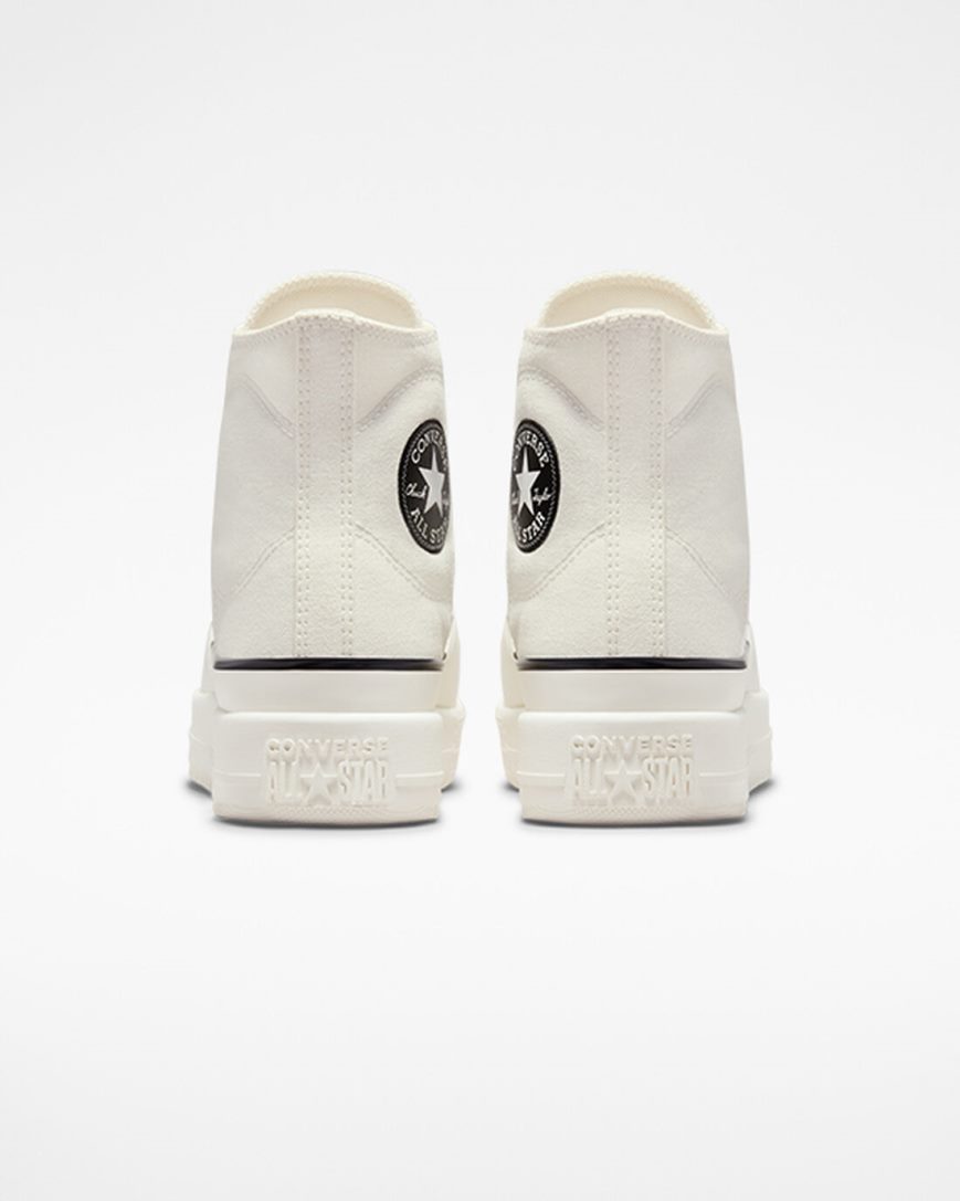 Women's Converse Chuck Taylor All Star Construct High Top Shoes White / Black | AU 9C463D